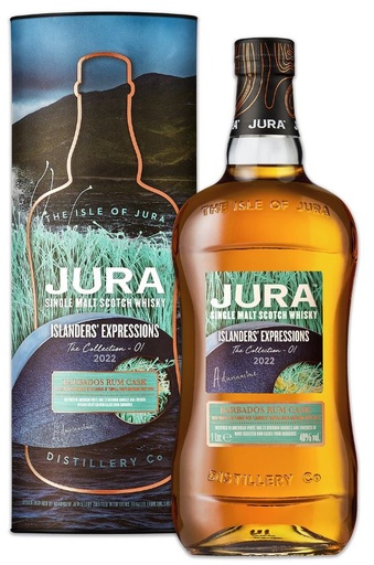[WB-1455.6] Isle of Jura Islanders Expressions N°1 Barbados Rum Cask 100cl 40° (R) GBX x6