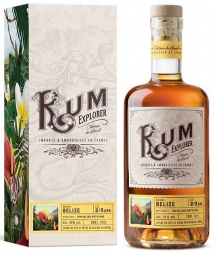 [R-1259.6] Château du Breuil Belize Explorer Rum 70cl 41° (NR) GBX x6