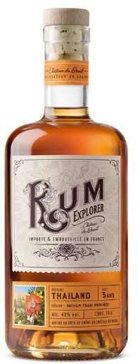 [R-1260.6] Explorer Rum Thailand by Château du Breuil 70cl 42° (NR) GBX x6