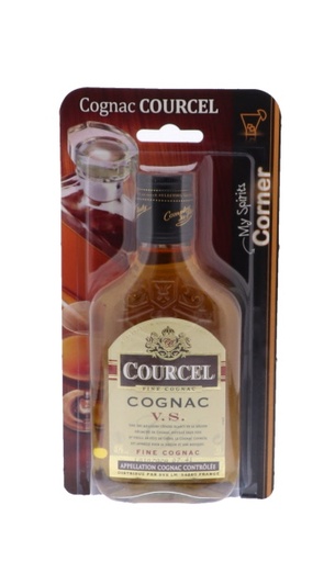 [CB-186.8] Courcel Cognac My Spirits Corner 20cl 40° (R) x8