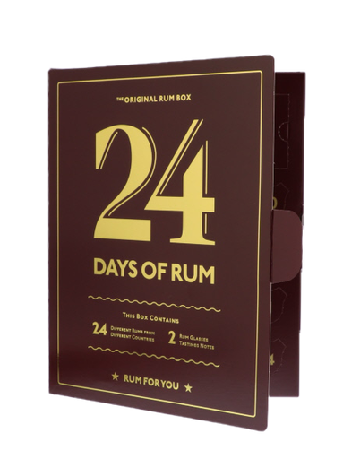 [R-1269.6] 24 Days Of Rum Calendrier De L'avent 48cl 43,2° (NR) GBX x6