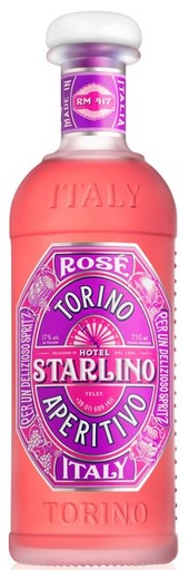 [L-675.6] Hotel Starlino Rose Vermouth 75cl 17° (NR) x6
