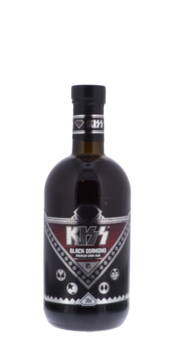 [R-1295.12] Kiss Black Diamond Rum 50cl 40° (NR) x12