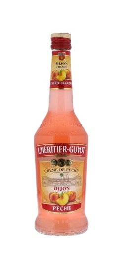 [L-681.6] L'Héritier Guyot Creme de Peche 70cl 15° (NR) x6