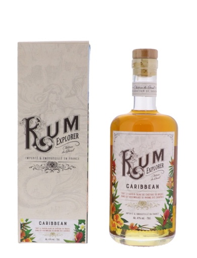 [R-1341.6] Rum Explorer Caribbean 70cl 41° (NR) GBX x6