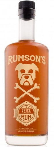 [R-1343.6] Rumsons Spiced 70cl 40° (NR) x6