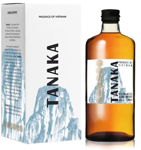 [WB-1555.6] Tanaka Vietnamese Blended Whisky 70cl 40° (R) GBX x6