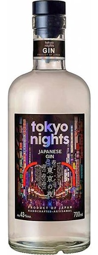 [R-1367.6] Tokyo Nights Gin 70cl 40° (NR) x6