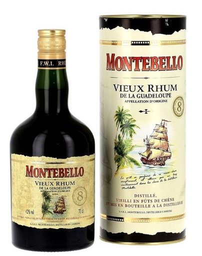 [R-1378.6] Montebello 8 YO 70cl 42° (R) GBX x6
