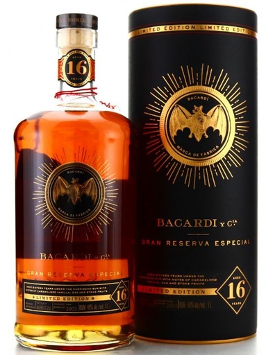 [R-1383.6] Bacardi Gran Reserva 16 YO 100cl 45° (R) GBX x6