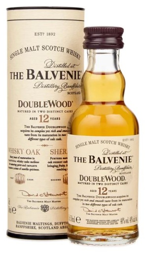 [WB-1613.96] Balvenie 12 YO Double Wood 5cl 40° (R) GBX x96