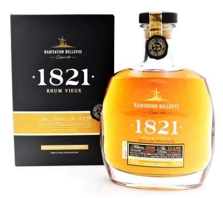 [R-1387.8] Habitation Bellevue 12 YO 70cl 45° (R) GBX x8