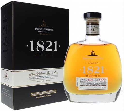 [R-1388.8] Habitation Bellevue 6 YO 70cl 45° (R) GBX x8