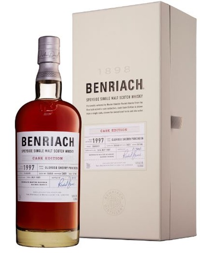 [WB-1642.6] Benriach 24 YO Single Cask 1997 70cl 55,7° (R) GBX x6