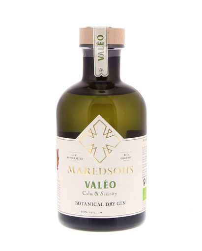 [G-985.6] Maredsous Valéo - Organic Gin 100cl 40° (NR) x6