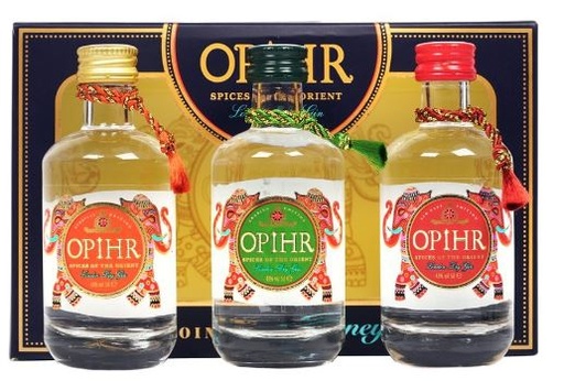 [G-987.6] Opihr Gin 3 x 5cl (Far East Edition, European Arabian Edition) 15cl 43° (NR) GBX x6