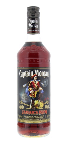[R-1406.6] Captain Morgan Black Label Jamaica Rum 70cl 40° (R) x6