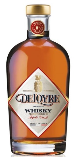 [WB-1692.6] Deloyre Triple Cask French Whisky 70cl 41° (R) x6