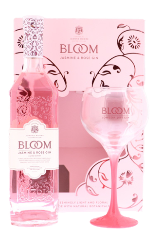 [G-993.3] Bloom Jasmine & Rose + Glass 70cl 40° (NR) GBX x3