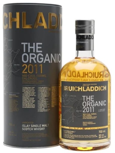[WB-1710.6] Bruichladdich The Organic 2011 70cl 50° (NR) GBX x6