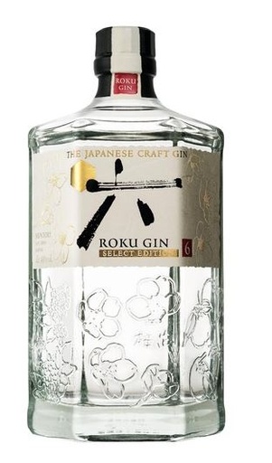[G-998.6] Roku Gin 100cl 43° (R) x6