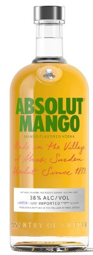 [V-258.6] Absolut Mango 70cl 38° (R) x6
