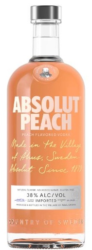 [V-259.6] Absolut Apeach 70cl 38° (R) x6