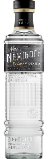 [V-264.6] Nemiroff De Luxe Vodka 100cl 40° (NR) x6