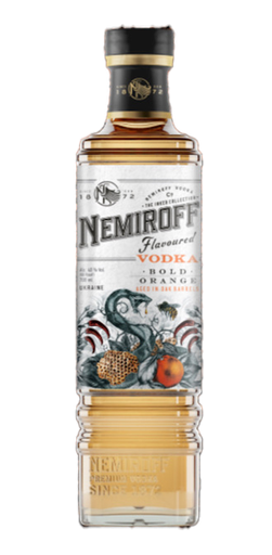 [V-265.6] Nemiroff Vodka Bold Orange 70cl 40° (NR) x6