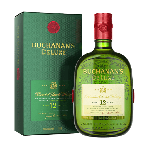 [WB1696.12] Buchanan's Deluxe 12 YO 100cl 40º (NR) GBX x12