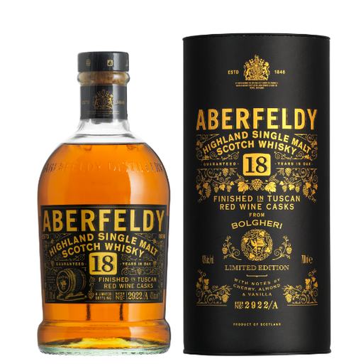 [WB-1778.6] Aberfeldy 18 YO Bolgheri 70cl 43° (R) GBX x6