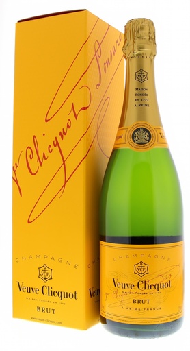 [CC-147.6] Veuve Clicquot Brut 75cl (R) GBX x6