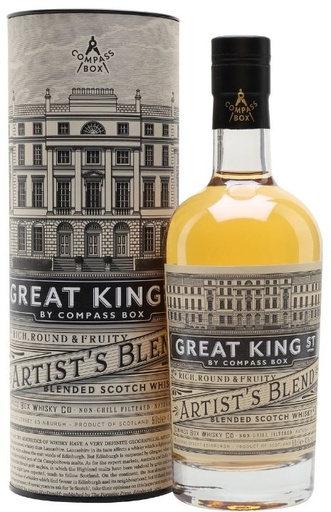 [WB-1785.6] Compass Box Artist Blend 70cl 43° + GBX (R) x6