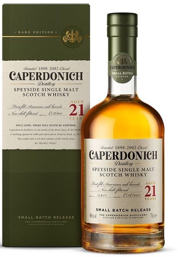 [WB1699.6] Caperdonich Unpeated 21 YO 70cl 48° (R) GBX x6