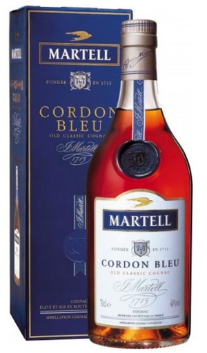 [CB-219.12] Martell Cordon Bleu 70cl 40° (R) GBX x12