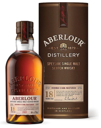 [WB-1859.6] Aberlour 18 70 cl YO 43° (R) GBX x6