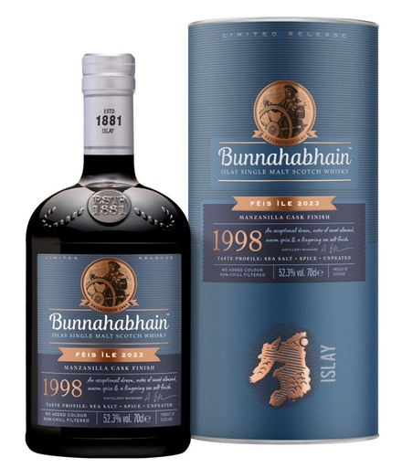 [WB-1867.6] Bunnahabhain 1998 Manzanilla Cask 70cl 52,30° (R) GBX x6