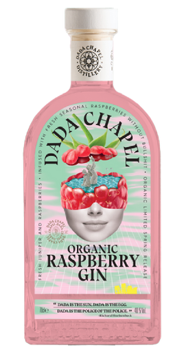 [G-1035.6] Dada Chapel Organic Raspberry Gin 70cl 40° (NR) x6