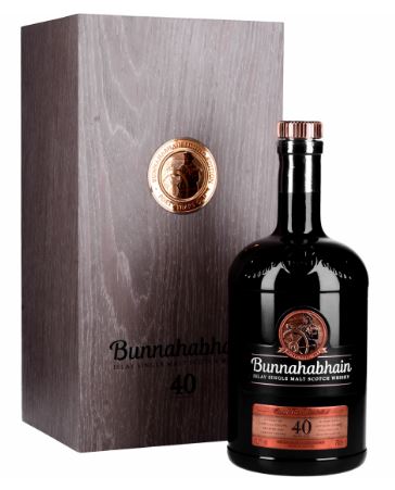 [O-80.1] Bunnahabhain 40 YO 70cl 41.9° (R) GBX x1