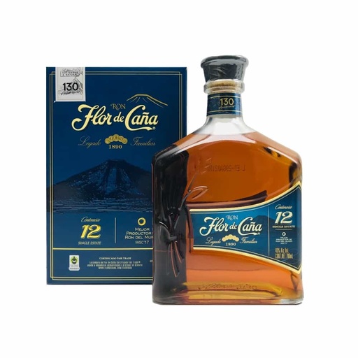 [R-1485.6] Flor de Caña Centenario 12 YO 70cl 40° (R) x6
