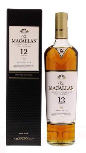 [WB-1968.6] Macallan 12 Years Sherry Oak Cask 70 cl 40° (R) GBX x6