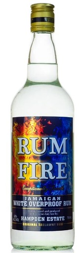 [R-1488.6] Hampden Fire Overproof 70cl 63° + Travel retail (R) x6