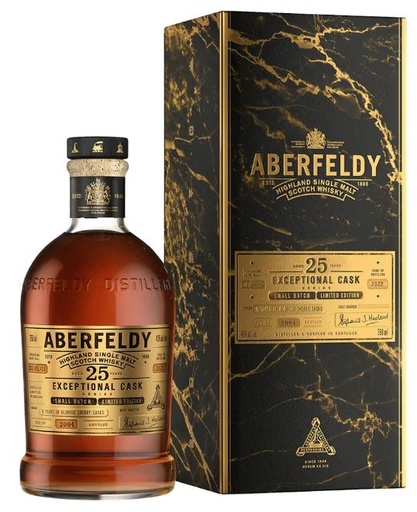 [WB-1980.4] Aberfeldy 25 YO 70cl 46° (R) GBX x4