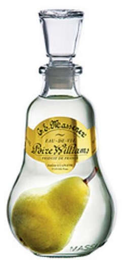 [L-801.6] Massenez Poire Prisonniere in Pear Shape Bottle 70cl 40° (NR) GBX x6