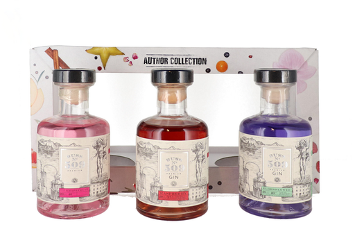 [G-1053.6] Buss 509 Author Collection 3 x 20cl (Raspberry, Pink Grapefruit, Elderflower) 60cl 39.17° (NR) GBX x6