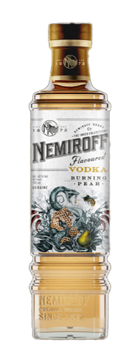 [V-277.6] Nemiroff Vodka Burning Pear 70cl 40° (NR) x6