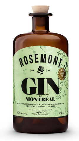 [G-1065.6] Rosemont Gin de Montréal 70cl 40° (R) x6
