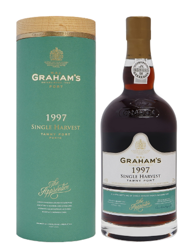 [W-122.4] Graham's 1997 Single Harvest Tawny Port 75cl 20° (R) GBX x4
