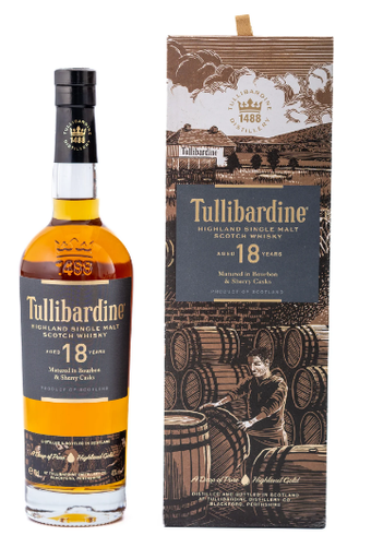 [WB-2054.6] Tullibardine 18 YO 70cl 43° (R) GBX x6