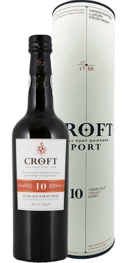 [W-125.6] Croft 10 YO 75cl 20° (NR) GBX x6